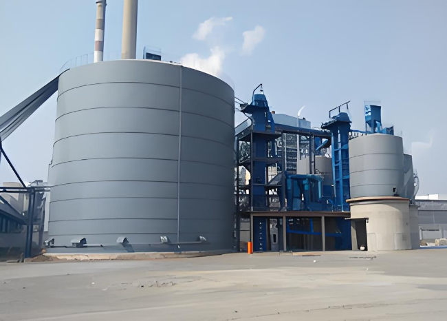 蓝田1万吨钢板仓